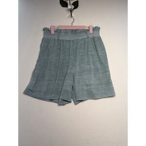 Lularoe ELLA shorts heathered Eumpire waist size Medium Feminine Beach Travel